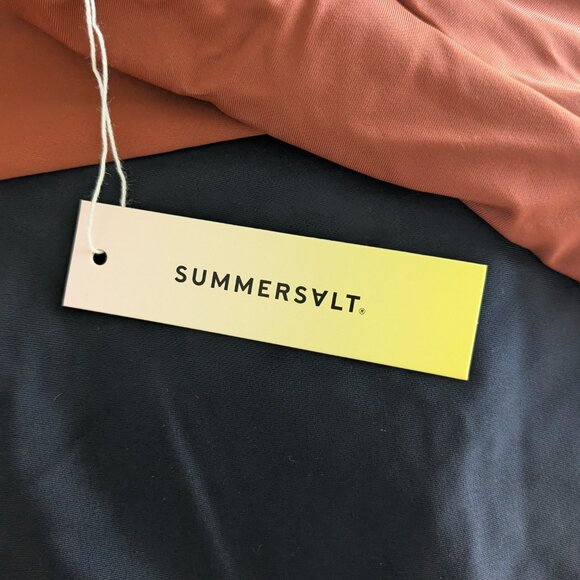 NWT Summersalt The Surf Color Block One-piece Swimsuit - Picture 9 of 11